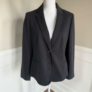NEW Talbots Cotton Blend Black Women's Jacket Size 10